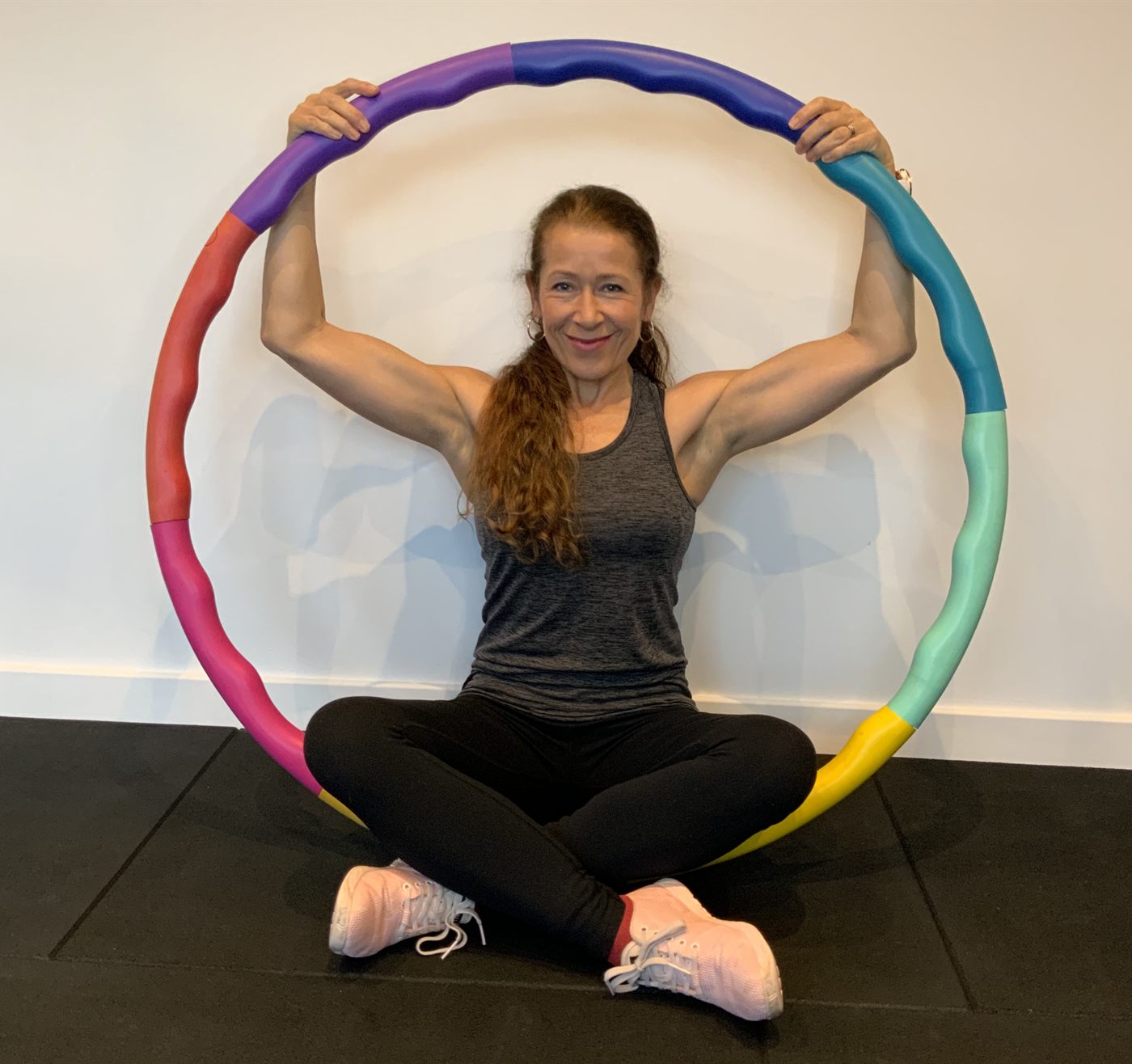 Bridget Smurthwaite with a Powerhoop
